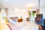 Living space with doors opening to porch / terrace